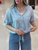 شومیزکلاهدار شیشه ای 011