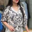 شومیز گرهی آبرنگی کد 948