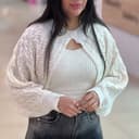 ژاکت بافت و تاپ وارداتی کد 1049