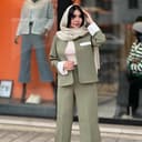 کت و شلوار کرپ کد 765