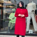 بافت دوتیکه ژیله و سارافون وارداتی کد 661