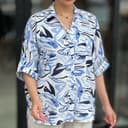 شوميز مانتویی آبرنگی کد 939