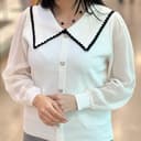 بافت آستین توری وارداتی 1073