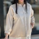 شومیز یقه ایستاده کد 756