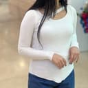 بافت بیسیک سفید وارداتی کد 1064