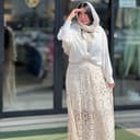 دامن قلاب بافی شده کد 839