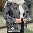 کت تک ژاکارد مرورایدی کد 835