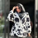 کاپشن خز وادراتی کد 744