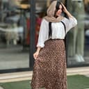 دامن پینترستی آسترکشی شده وارداتی کد 818