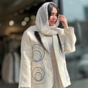 مانتو لینن طرحدار کد 850