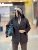 بارونی بیسیک به همراه کمربند کد057